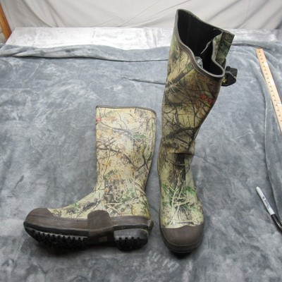 Cabelas Mens Hunt Boots 10 M Camo 400g Insulated Scent Free Waterproof Tall Fish Cabelas Mens Hunt Boots 10 M Camo 400g Insulated Scent Free  main image 4