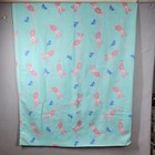 Vintage Disney Piglet Dragonfly Twin Flat Sheet Winnie the Pooh Kids Bedding 90s