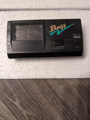Korg Model BT-2 BASS Tuner Analog Meter