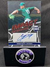CHASE PETTY 2023 Panini Elite Extra Edition IMPACT IMPRESSION AUTO #II-CPT