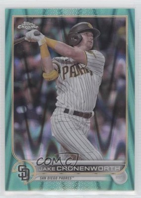 2022 Topps Chrome Sonic Aqua RayWave Refractor /199 Jake Cronenworth #172 0z0v