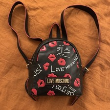 Love Moschino Faux Leather Mini Backpack
