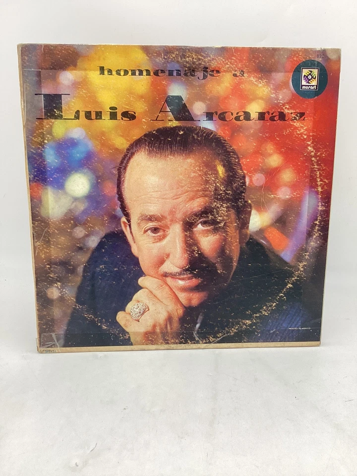 LUIS ARCARAZ homenaje a (MUSART 3x VINYL LP MÉXICO) EX - Image 2 of 4