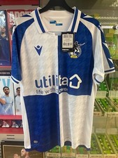 BNWT BRISTOL ROVERS HOME SHIRT S/S 2020/21 MACRON NEW WITH TAGS MEDIUM SIZE