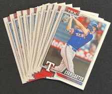 2026 Topps Series 1 - Evan Carter - #110 - Rangers  -  LOT OF 10 - NM/Mint