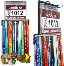 Medal Hanger Display for Runner - Race Bib Holder - Medal Holder Display Rack -