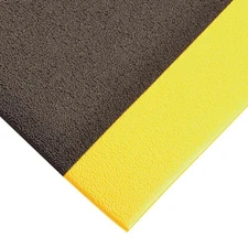 NoTrax 825 Cushion Stat Anti-Static Mat 2x3 Black/Yellow Dyna-Shield Dissipative
