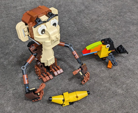 LEGO CREATOR: Forest Animals (31019) Used, Complete, No box/manual, Retired