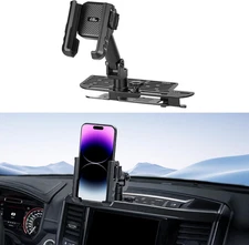 Metal Dash Mount Phone Holder Compatible with 2019+ RAM Truck 1500, 2500, 3500,
