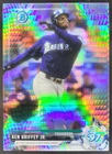 2017 Bowman Chrome Ken Griffey Jr. National Sports Card Convention Prism KH