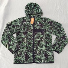 Patagonia Kid's Baggies Jacket Rain Fern Washi Nettle Green Jacket NWT XXL 16-18