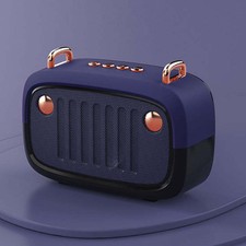 Color: BLUE - Retro Look FM Radio And Bluetooth Speaker
