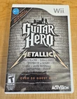 Activision Guitar Hero: Metallica (Nintendo Wii) With Over 20 Guest Acts