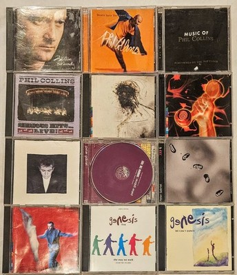 14 Phil Collins Peter Gabriel Genesis CD Lot But Seriously