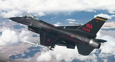 Lockheed Martin F-16 Fighting Falcon 64th Aggressor Squadron Wraith Model 1/48