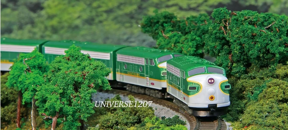 Z Scale F7A/B Southern 2-Diesel Locomotive w/Power Drive/Truck Ready to Run SOU - Image 3 of 4