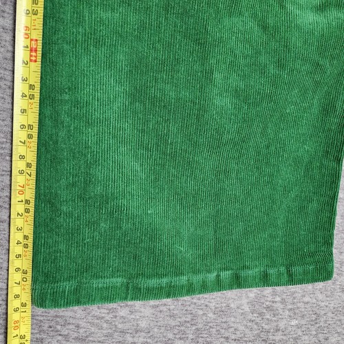 Wrangler Jeans Womens Size 5 Hi Bells High Rise Wide Flare Green Corduroy NEW - Picture 7 of 14