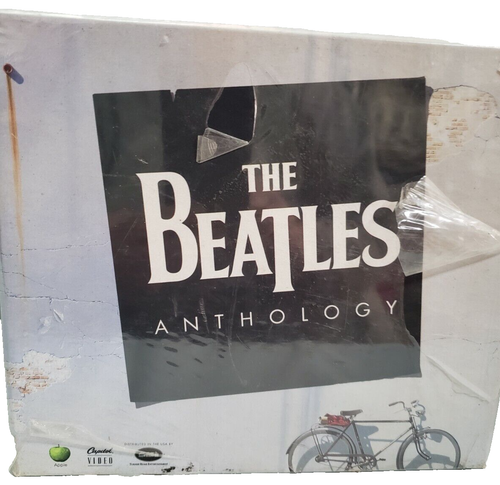 RARE SEALED BEATLES ANTHOLOGY VHS BOX SET! 1996, 8 TAPE SET-10 HRS- RARE FOOTAGE