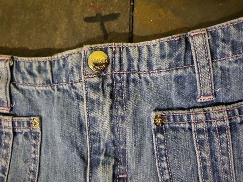 Y2k Mudd Girls Jean Skirt - Picture 3 of 4
