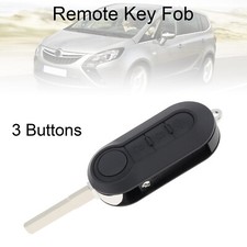 3 Buttons Car Key Remote Folding Housing case Replacement Fit for Fiat / DUCATO