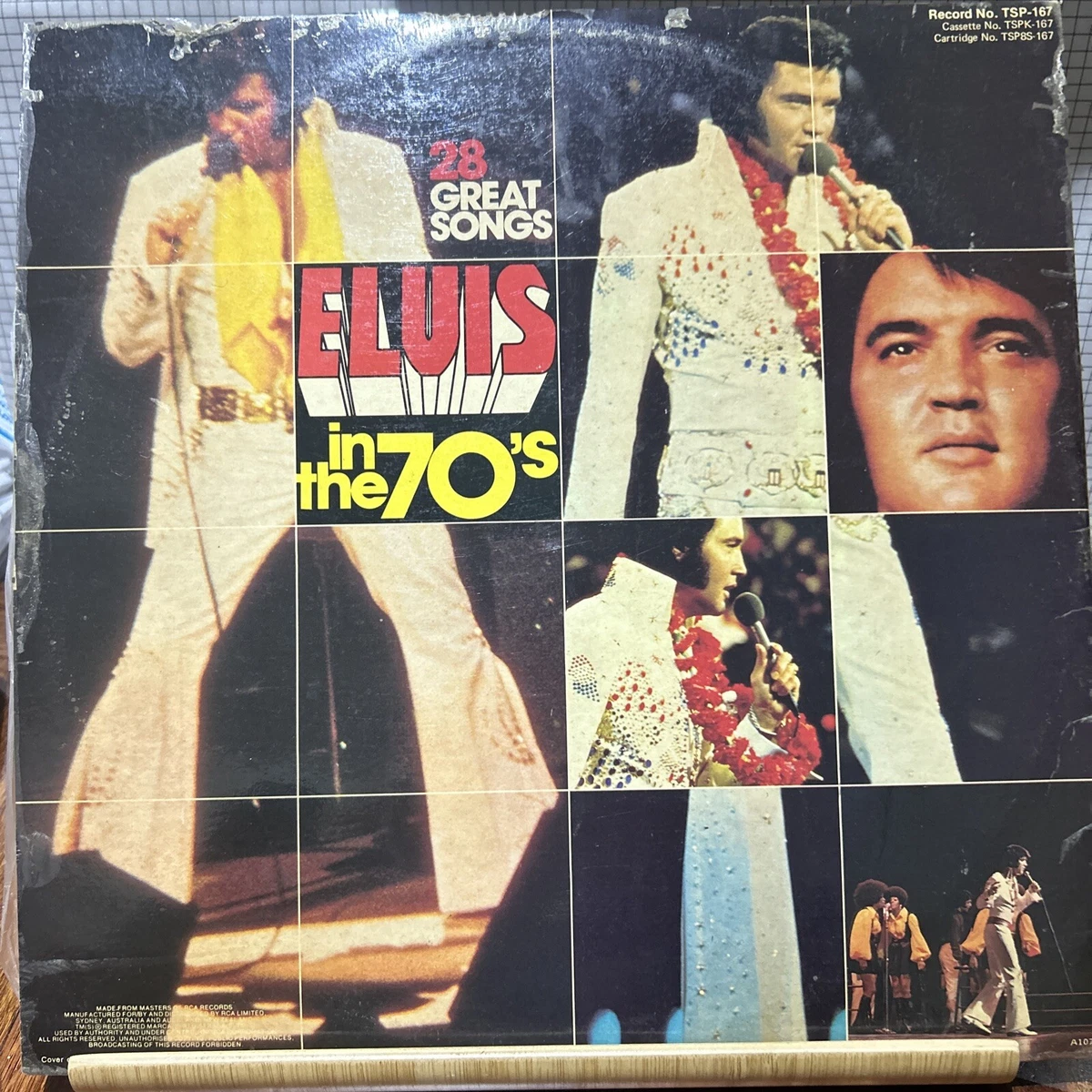 Elvis Presley In The 70's 28 Great Songs Double Record LP RCA TSP-167 1975(R5.6)