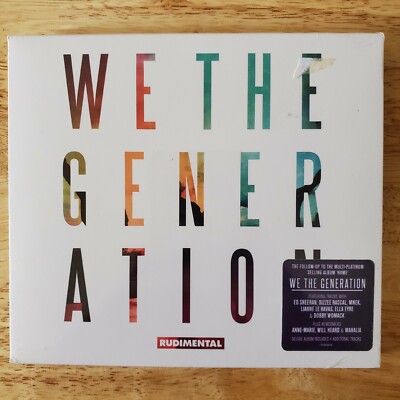 *NEW* Rudimental We The Generation: Ft. Ed Sheeran, Dizzee Rascal, Mnek Deluxe
