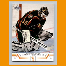 Manny Fernandez #87 2001 Upper Deck Minnesota Wild Hockey Card NHL NM