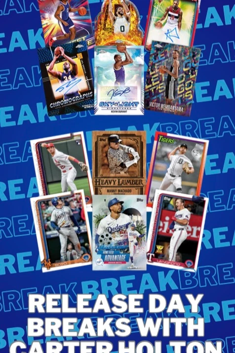 RELEASE DAY - 24-25 Topps Chrome Basketball + 2025 Topps Baseball Series 2