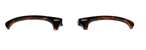 Ray Ban RB3016 Clubmaster Replacement Brown Tortoise Front Plastic Browbar 49 mm - Picture 8 of 12