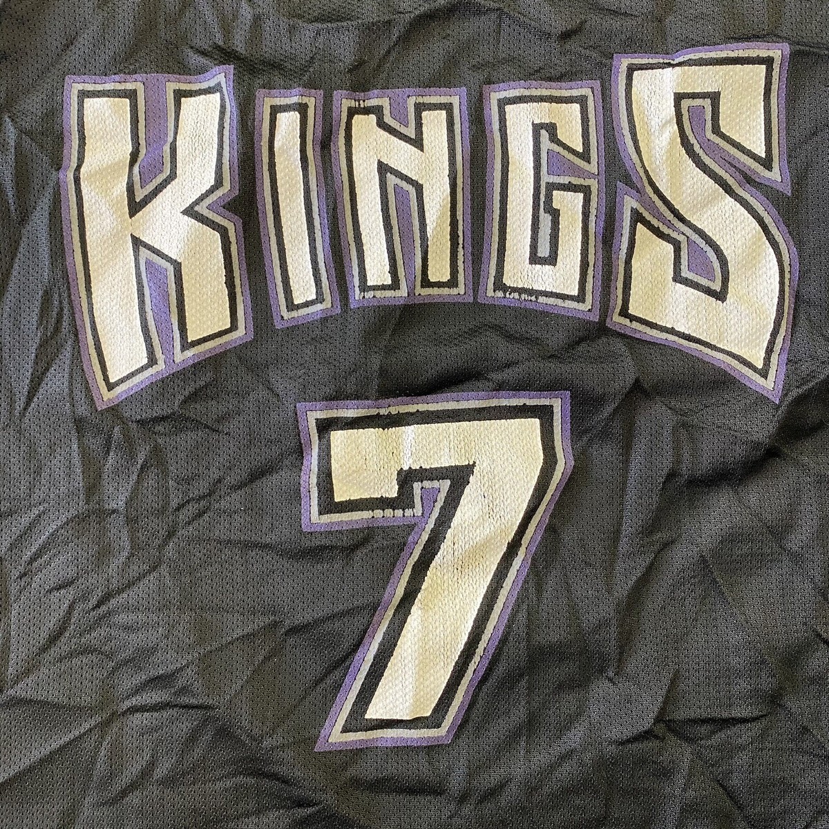 Vintage Bobby Hurley Sacramento Kings NBA Jersey Adult Size 48