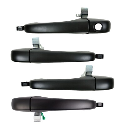 TRQ Rear Outside Door Handle Chrome Left Right for Dodge
