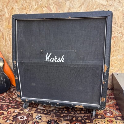 Vintage 1977 Marshall 4x12 Guitar Amplifier Cabinet w Celestion G12M *Ex. Wellensittich