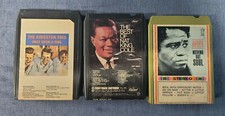 9 Prerecorded Music 8-Track Cassette Tapes cole kingston melba Wonder Brown u-8E