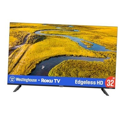  Edgeless Roku TV - 32 Inch Smart TV, LED HD TV Edgeless - 32 Inch HD Roku TV