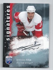 Andreas Lilja 2007-08 Be A Player Signatures Autograph Card