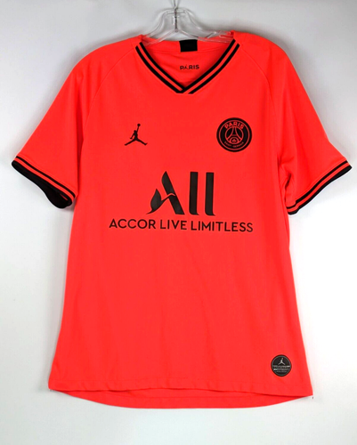 Nike Air Jordan x PSG Vaporknit Away Soccer Jersey 2019 Size Large AJ5264-613
