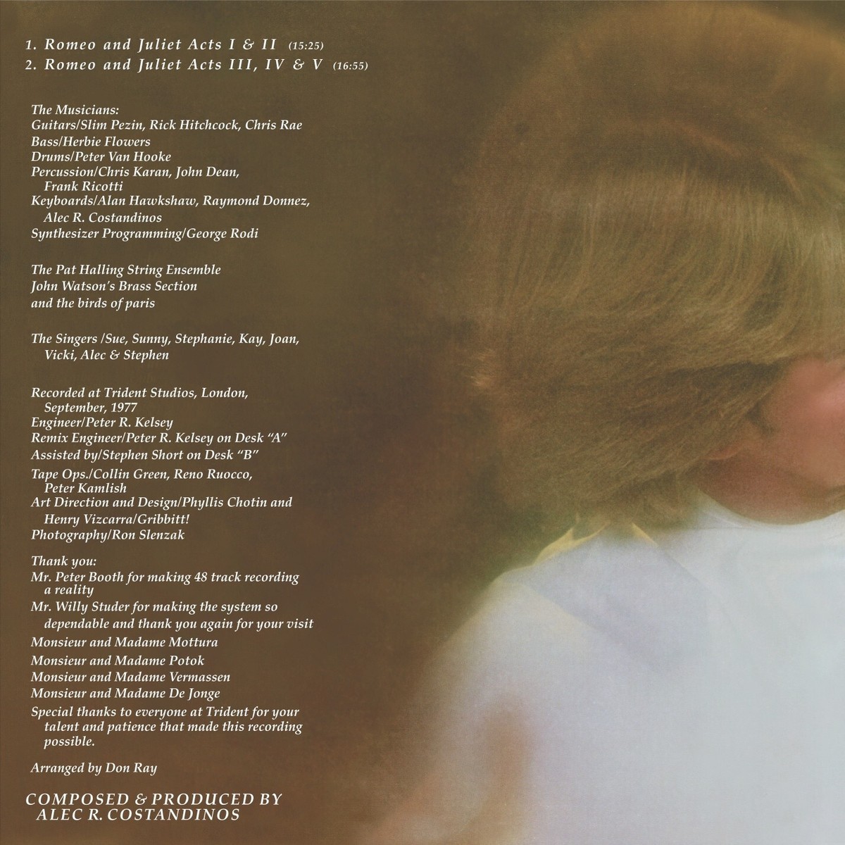 Alec Costandinos Romeo & Juliet 24Bit Remastered Import CD | eBay