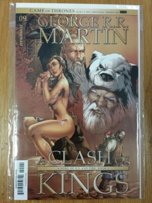 GEORGE R.R. MARTIN CLASH KINGS #9 VARIANT DYNAMITE MAR 2018 NM (9.4 OR BETTER)