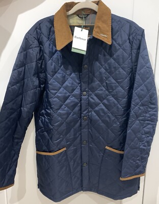 Barbour 30th Anniversary Liddesdale Quilted Jacket NAVY S