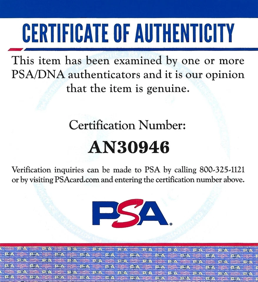 GREAT DEAL! Pee Wee Reese VINTAGE Signed Autographed 8x10 Baseball Photo PSA COA - Image 4 of 4