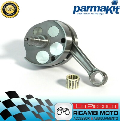 MOTOR SHAFT PARMAKIT EVO CORSA 51MM CONNECTING ROD 97MM SP15 VESPA SPECIAL ET3 PK XL