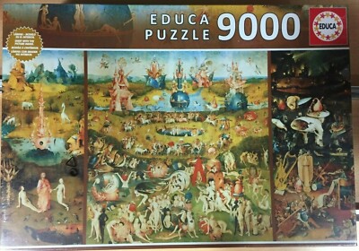 Educa 14831,EL JARDIN DE LAS DELICIAS,9000 PIEZAS