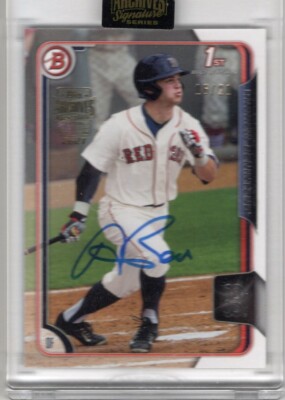 2021 Archives Signature Series 16/21 Andrew Benintendi Auto Boston