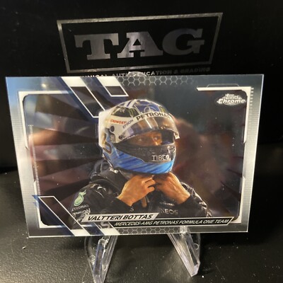 2021 Topps Chrome Formula 1 F1 #21 Valtteri Bottas
