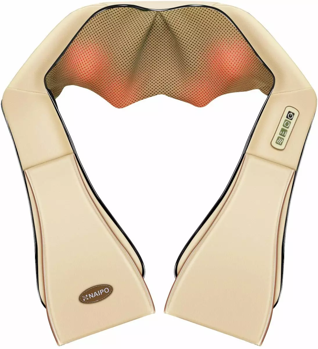 Naipo Handheld Massager with Heat and Replaceable Nodes