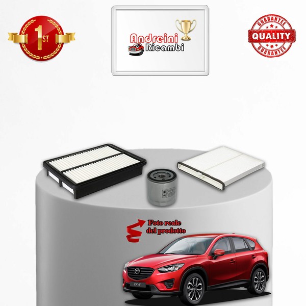 Set Service 3 Filter Mazda CX-5 2.5 141KW 192CV Von 2015->-image