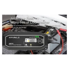 Xparkle ABC01 12V 65W Automotic Car Battery Charger Maintainer for Car Truck SUV