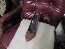 JIGSAW Made in Italy Suede Leather Stiletto Heel Classic Shoes  SIZE 40