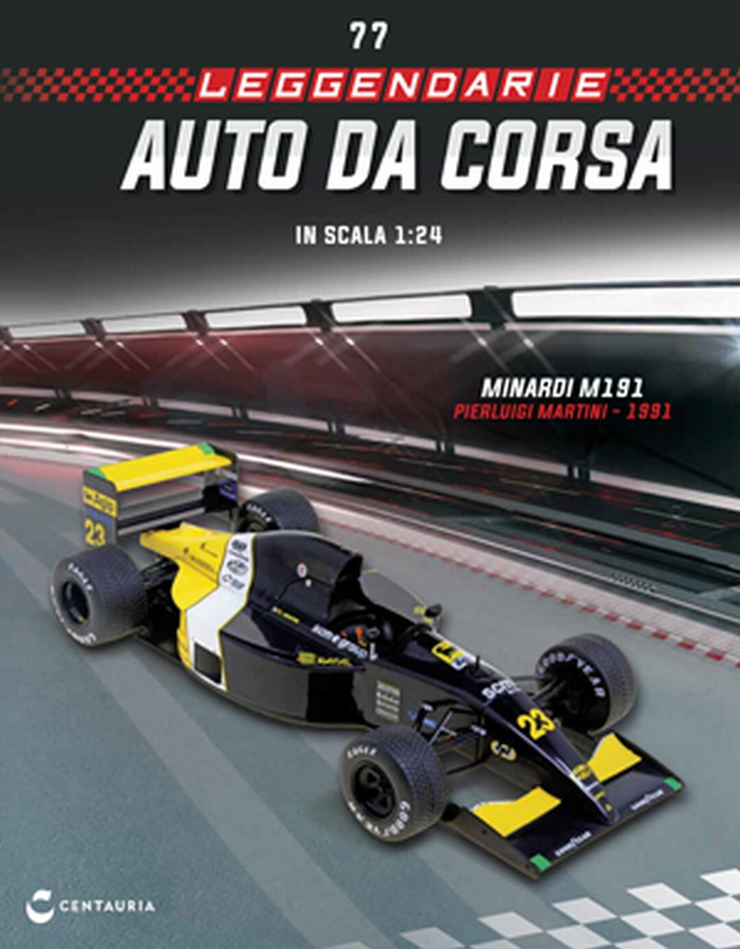 M191 NEW 1:24 F1 MINARDI M191 - Pierluigi Martini 1991 IXO +Magazine no ...