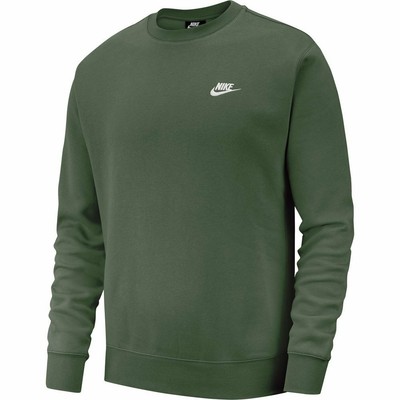 felpa verde uomo
